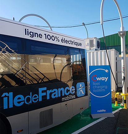 Station de charge intelligente pour bus électriques, Argenteuil