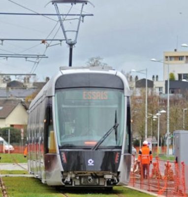 Railway signalling, Caen Trams