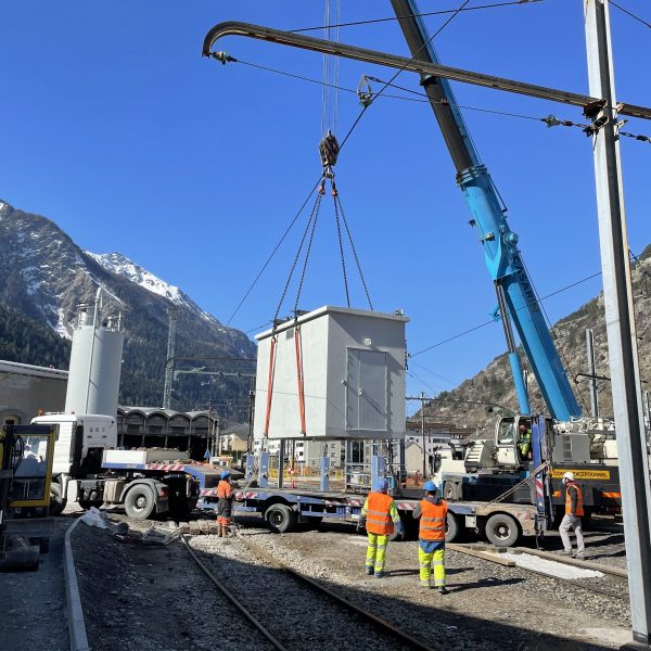 Création d'un PMP 1500V, Modane
