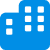  Icône représentant un bâtiment d’entreprise, symbolisant une organisation ou une structure professionnelle.